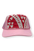 Kilim Trucker Hat - Baby Pink 149
