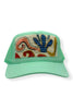 Kilim Trucker Hat - Seafoam 126