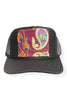 Kilim Trucker Hat - Black 405