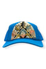Kilim Trucker Hat - Electric Blue 87