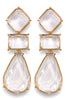 Drop The Ball Earring - Clear - FINAL SALE