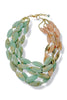 Never Miss Ivory and Mint Beaded Layer Necklace