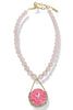 TOVA Shayla Pink Necklace