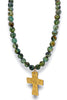 Holding The Truth Necklace - African Turquoise