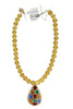 Made In The Deep South 1960s Crown Trifari Brooch 1960s Glass Beads Necklace