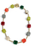 TWT® Abby Multi Marble Cube & Bar Necklace
