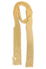 No More Problems Gold Mesh Sash