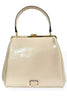 Frances Valentine Katherine Oyster Crinkled Leather Bag