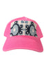 Kilim Baseball Hat - Hot Pink 18