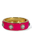 Fully Complete Fuchsia Hinge Bracelet