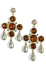 Miss You More Topaz Dangle Earrings