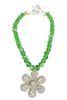 Made In The Deep South 1950s Brooch 1970s Bead Necklace