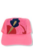 Suzani Hot Pink Kilim Patch Trucker Hat 6
