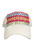 Kilim Baseball Hat - White 58