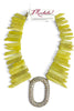 Made In The Deep South 1950s Buckle 1960s Jade Necklace