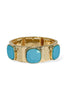 Get Me Through This Turquoise Stone Stretch Bracelet