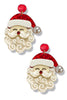 HO HO HO Santa Earrings