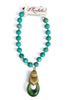 Made In The Deep South 1970s MCM Pendant 1960s Turquoise Necklace
