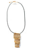 Come On Over Linked Geometric Pendant Necklace