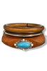 From The Beginning Brown Bracelet Set