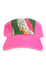 Kilim Baseball Hat - Hot Pink 64