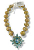 Made In The Deep South 1950s Brooch 1960s Crystal Necklace
