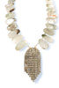 Made in the Deep South 1950s Brooch 1960s Quartz Necklace