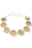 Back On Top Gold Metal Disc Chain Belt