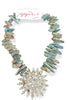 Made in the Deep South 1950s Brooch 1960s Jasper Bead Necklace