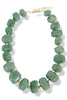 Virtue Danny Aventurine Chunk Beaded Statement Necklace