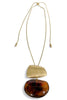 Allure Brown Adjustable Chain Necklace