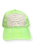 Kilim Baseball Hat - Lime 131 *Final Sale*