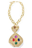 Making It Known Gold Pendant Necklace