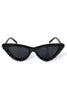 She's All That Black Rhinestone Sunglasses