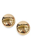 Margot Gold Dome Stud Earrings