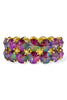 TOVA Olivia Mega 2 Strand Orchid Ignite Purple Haze Bracelet
