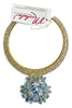 Made in the Deep South 1960s Judy Lee Brooch 1970s Choker Necklace