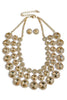 Taken Care Of Gold Light Topaz Statement Necklace