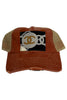 CC Burnt Orange Denim Hat 33