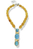 Made In The Deep South 1960s Brooch 1960s Agate Necklace