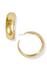 Out Of The Office Worn Gold Earring