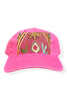 Kilim Baseball Hat - Hot Pink 52