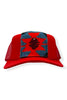 Kilim Trucker Hat - Red 259