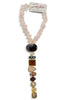Made In The Deep South 1980s Pendant 1960s Rose Quartz Necklace