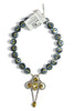 Made in the Deep South 1960s Czech Brooch 1970s Shell Beads Necklace