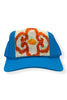 Kilim Trucker Hat - Electric Blue 50 *Final Sale*