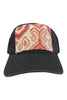 Kilim Baseball Hat - Black 70