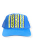 Kilim Trucker Hat - Cornflower Blue 33