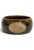 Worthy Brown Resin Bangle Bracelet