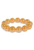 Trust In You Orange Holographic Beaded Stretch Bracelet